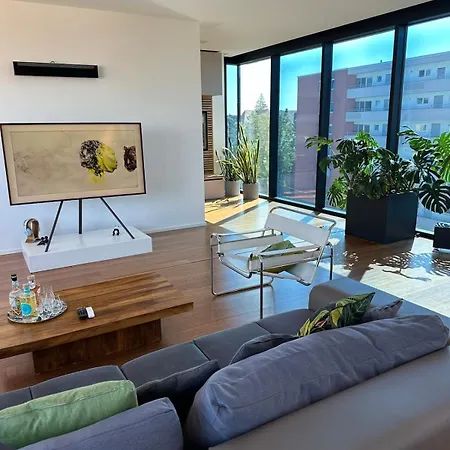 Apartman 172 Qm Luxus Penthouse Stadtmitte, Sauna, Fitness