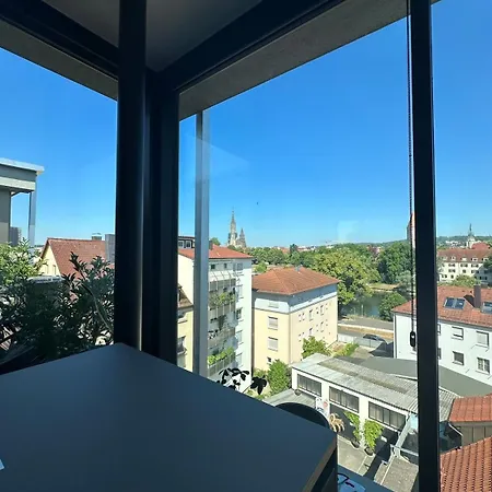 Apartman 172 Qm Luxus Penthouse Stadtmitte, Sauna, Fitness Neu-Ulm