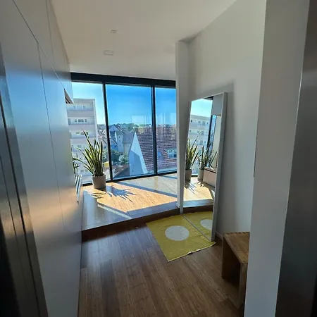 172 Qm Luxus Penthouse Stadtmitte, Sauna, Fitness דירה