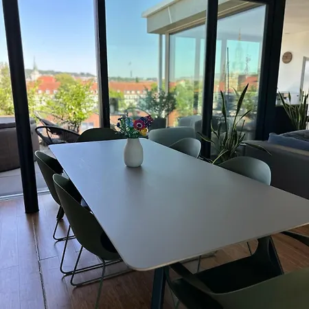 172 Qm Luxus Penthouse Stadtmitte, Sauna, Fitness Apartman Neu-Ulm